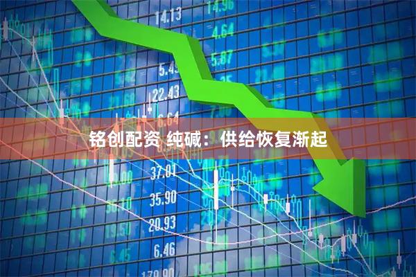 铭创配资 纯碱：供给恢复渐起